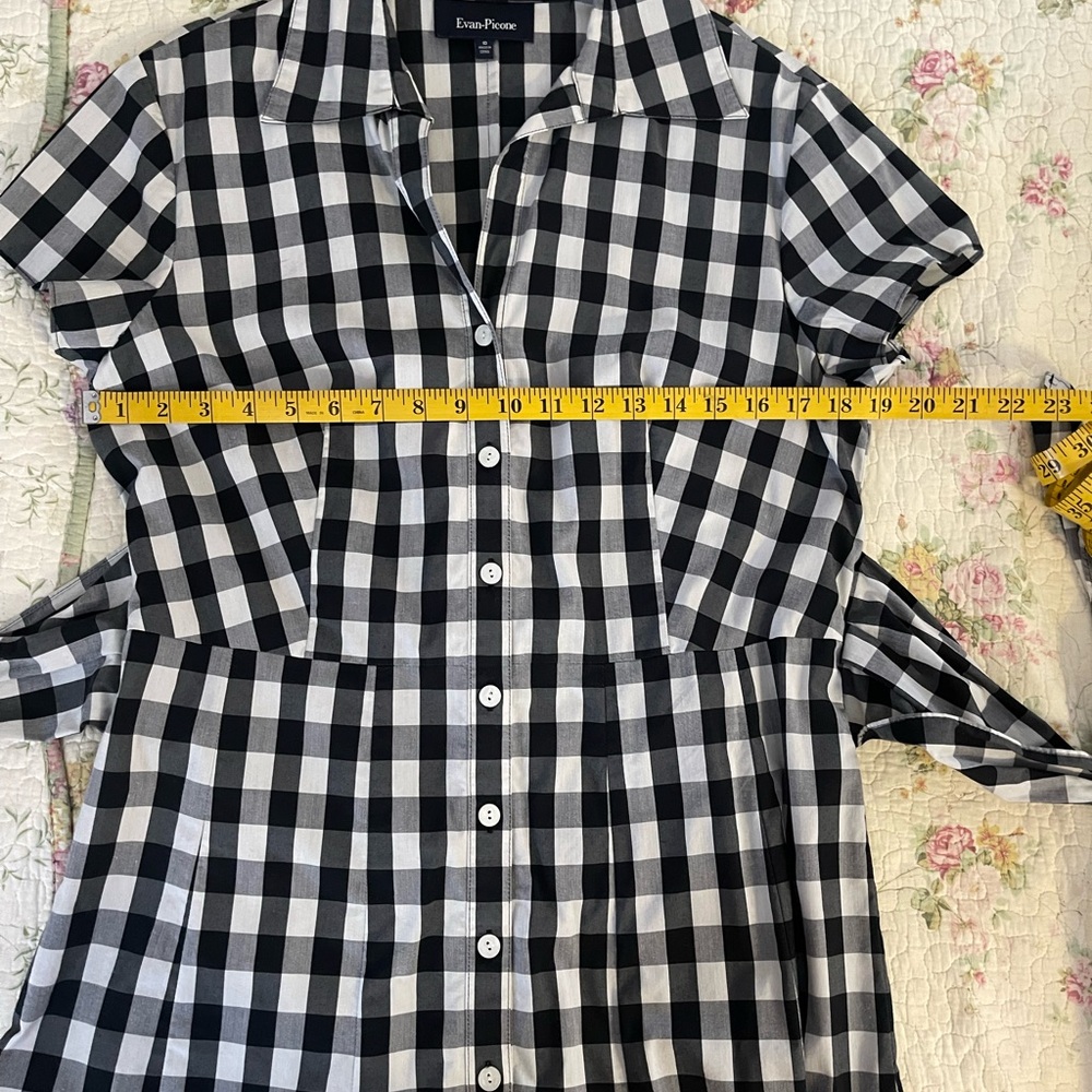 Evan-Picone Midi Dress Size 10 - Picture 3 of 6